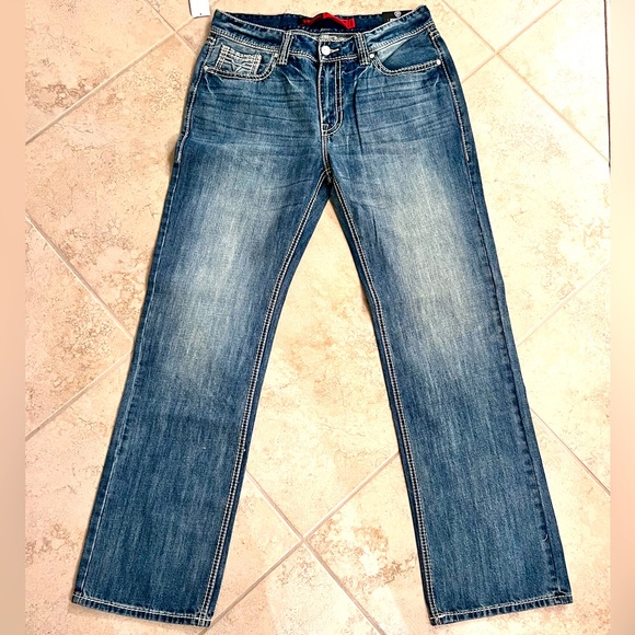 Rock & Roll Other - Men’s Rock & Roll Double Barrell Straight Relaxed Leg Jeans 36x36 New NWT